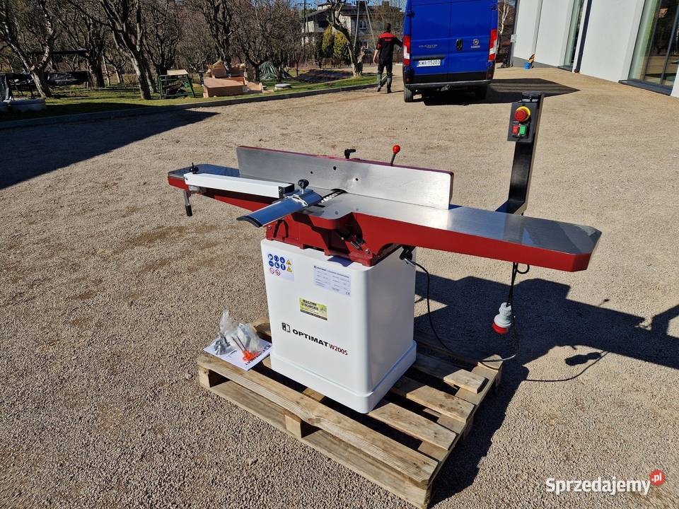 Wyrówniarka OPTIMAT W200S Z WAŁEM SPIRALNYM