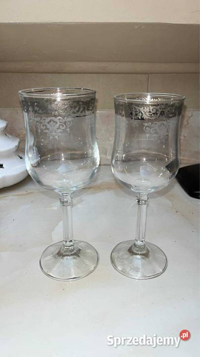 Lenox Moonspun Crystal platyna Kielich do wody Gdańsk