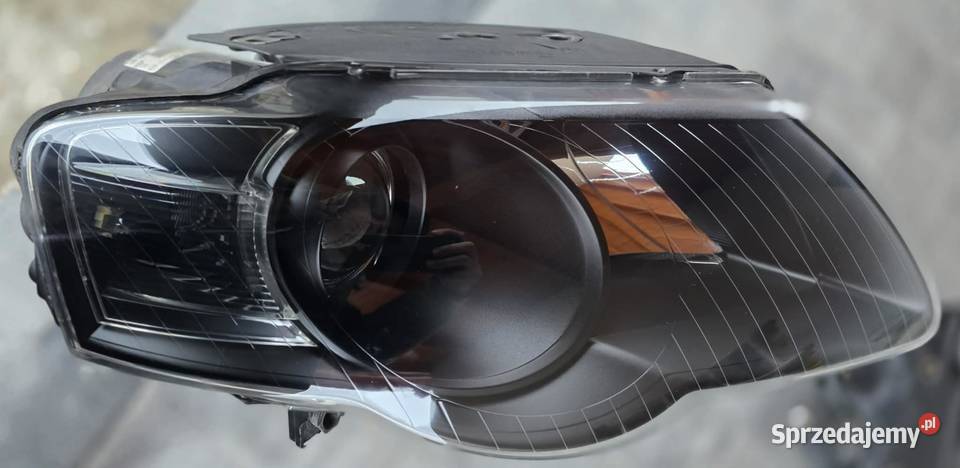 Reflektory VW Passat B6 Valeo H7 soczewka Kielcza