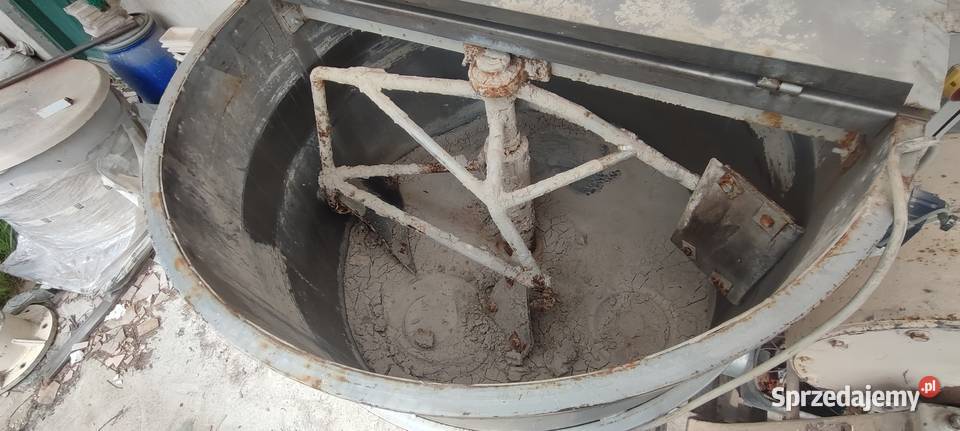 Mieszalnik do zapraw betonu 900 l stal łódzkie sprzedam