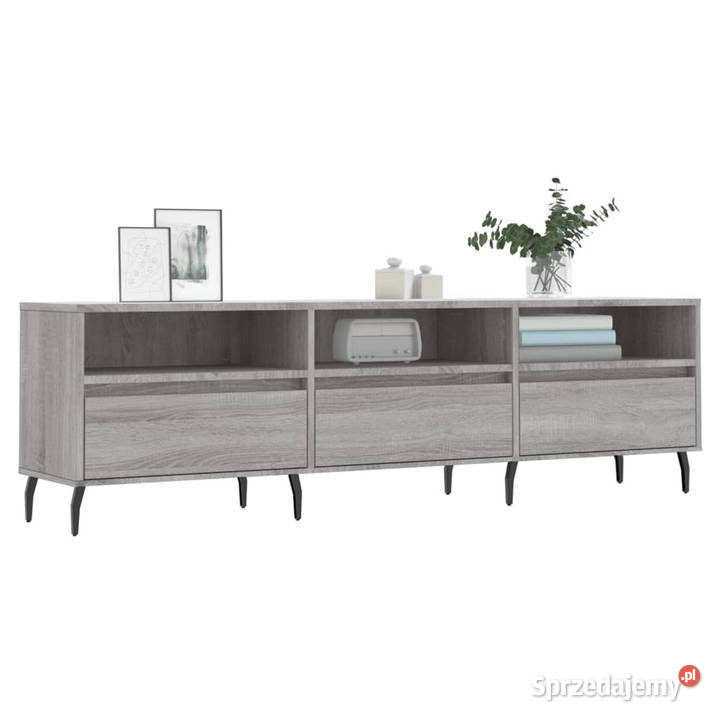 Szafka pod TV szary dąb sonoma 150x30x445 Warszawa