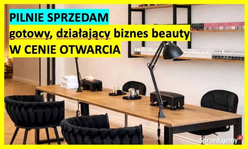 na sprzedaż gotowy prestiżowy salon w samym mazowieckie