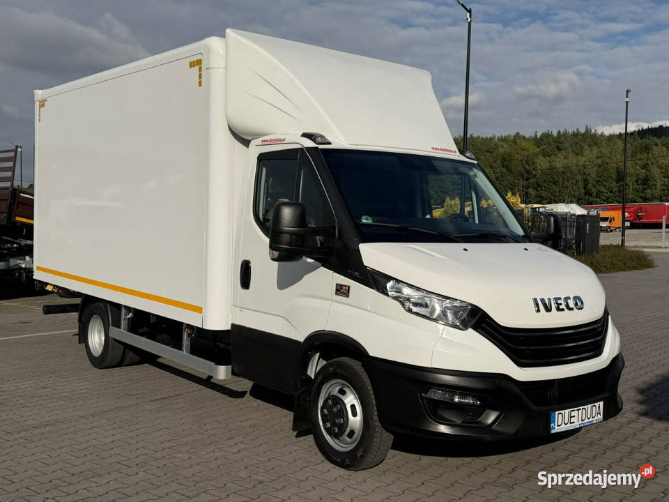 Iveco Daily 35C16 V Kontener Winda Na Bliźniaku wspomaganie kierownicy świętokrzyskie Widełki