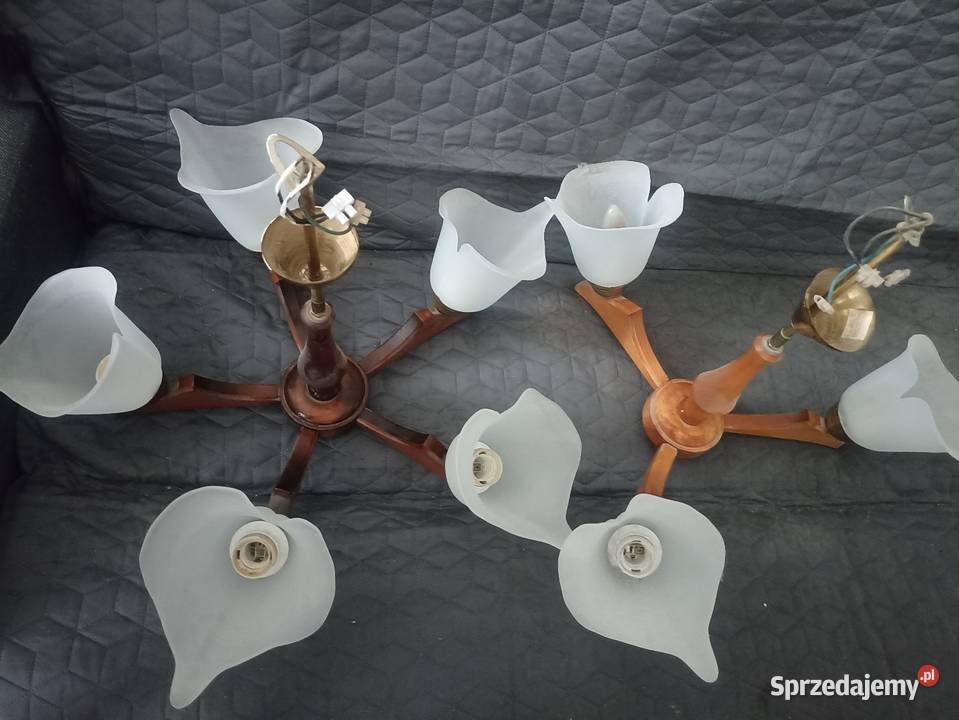 2 żyrandole Warszawa