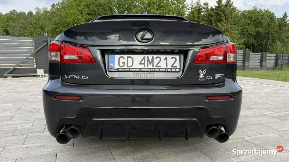 Lexus ISF 50v8 moc 450 full led Dolot obniżony Gdańsk