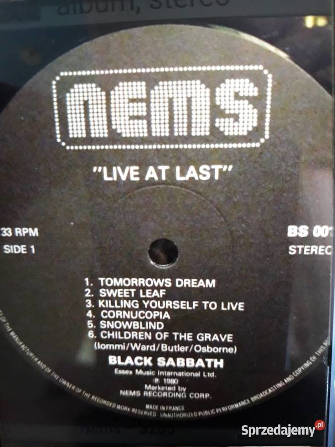 Niezapomniane koncerty klasyka BLACK SABBATH Rzeszów