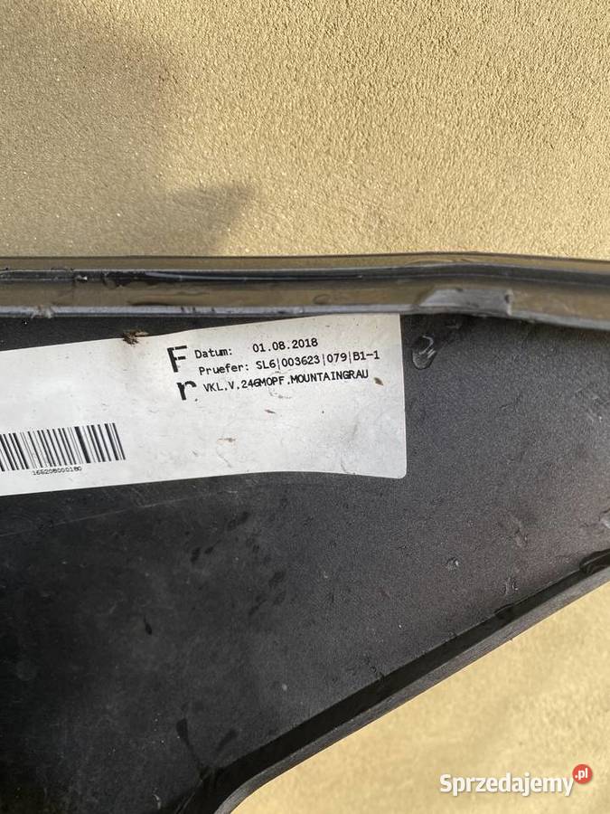 Mercedes W246 B klasa zderzak osobowe Zgorzelec sprzedam