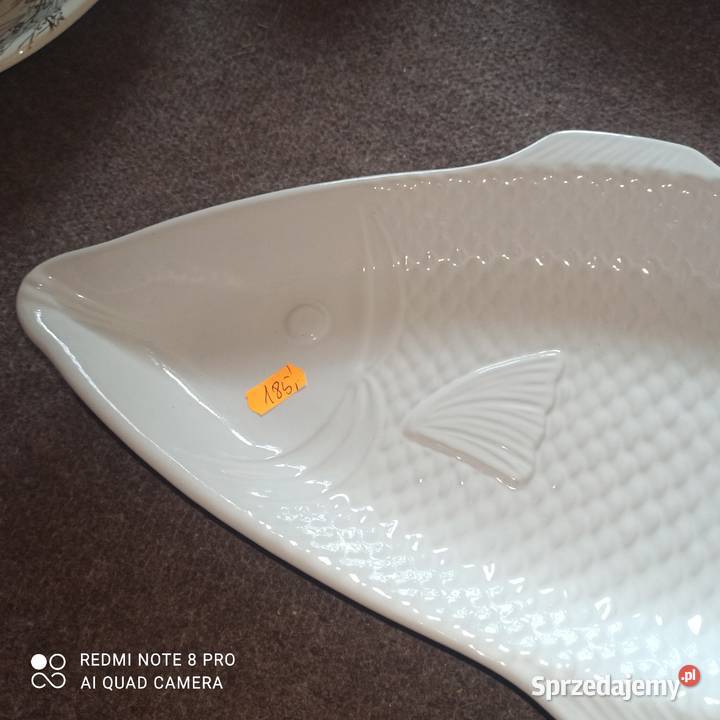 Półmisek Biała ryba Półmisek o ciekawym Gdańsk