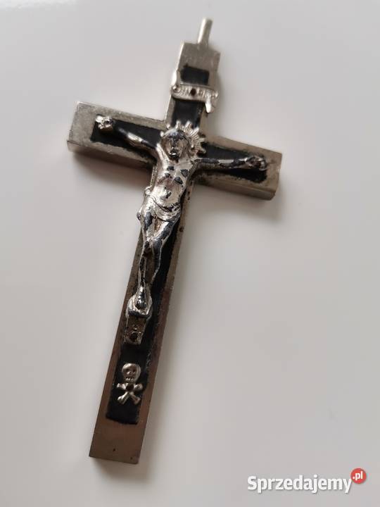Stary Krucyfiks Krzyż Zakonny Katowice