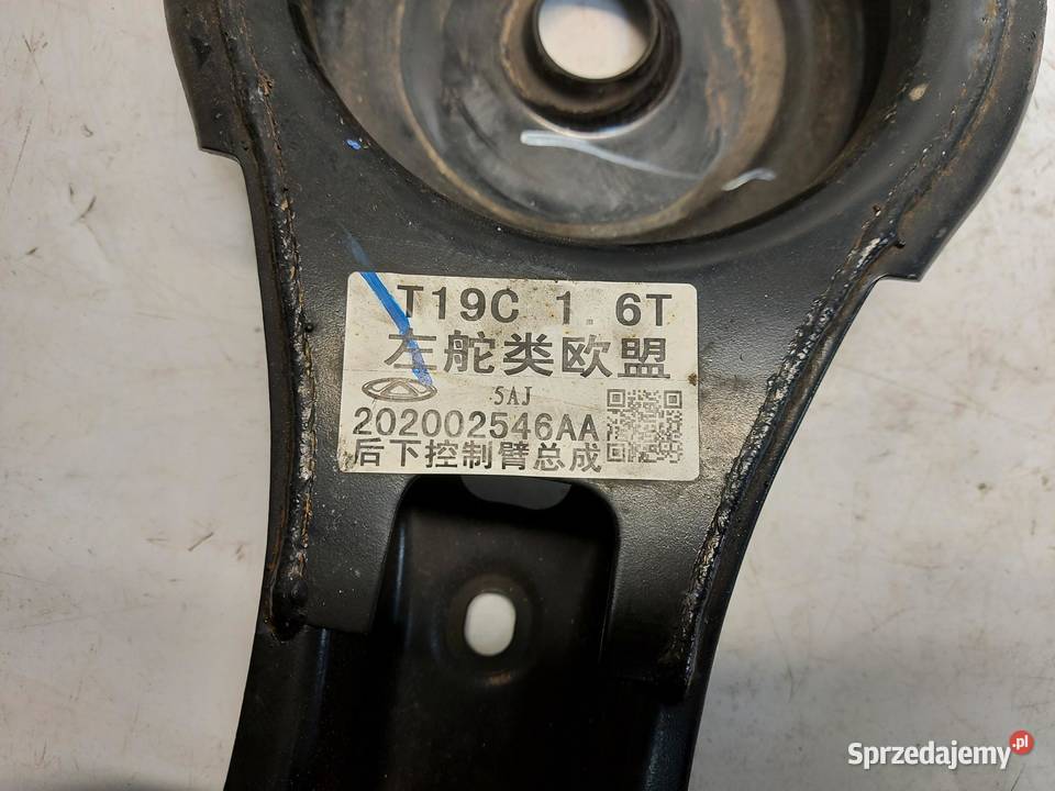 Cherry Jaecoo 7 PHEV 2025r Wahacz tył prawy osobowe