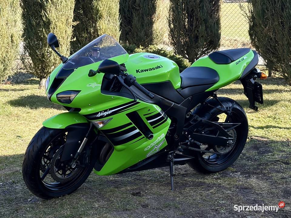 Kawasaki Ninja ZX6R 600 przebieg 14 salon Polska