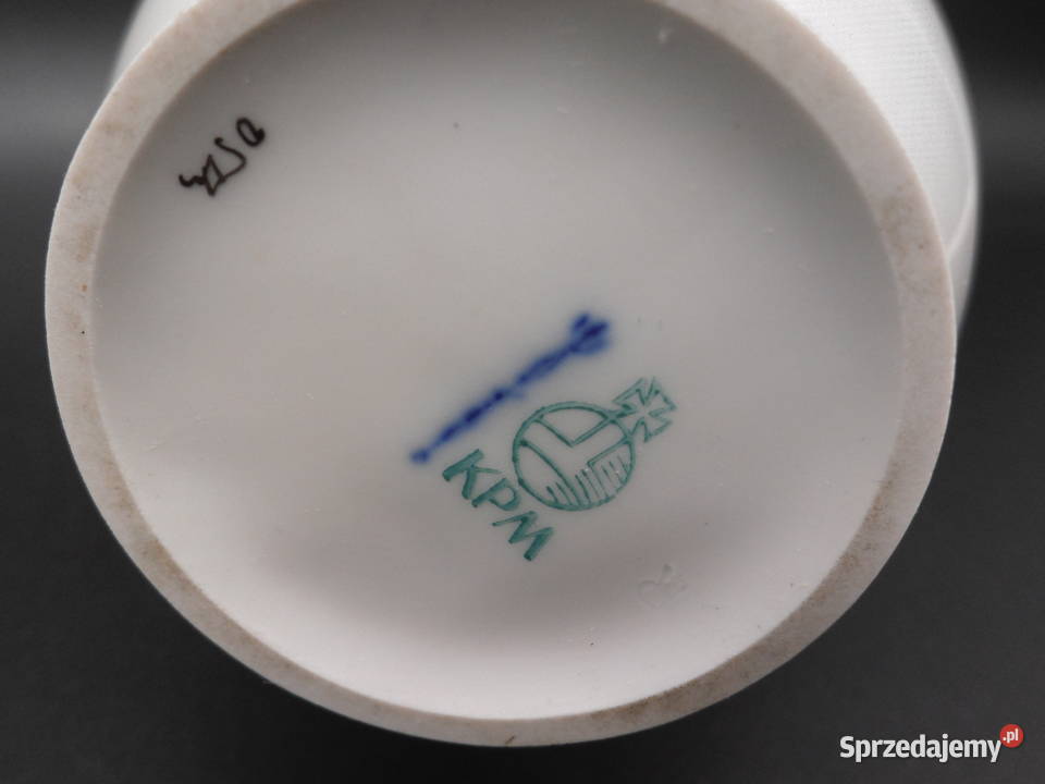 Ekskluzywny Wazon Porcelanowy KPM Berlin Raszków