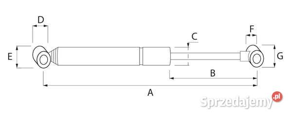 Amortyzator najazdowy 370561 Kamionna