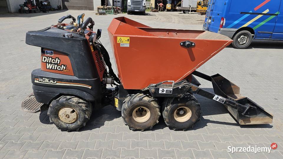 Wozidło samozaładowcze Ditch Witch R300 koparka Wozidła Sochaczew