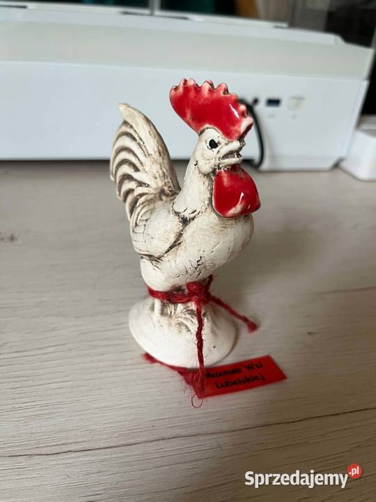 Figurka koguta z napisem Radzyń Podlaski