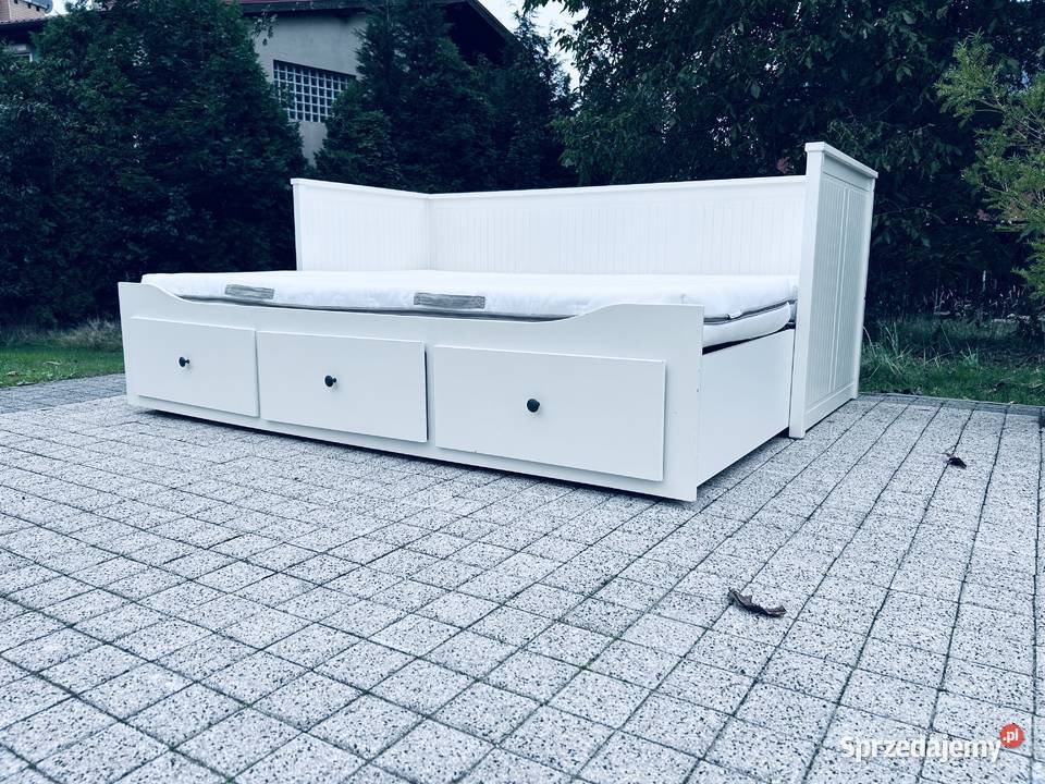 IKEA HEMNES Łóżko Leżanka z 3 szufladami 2