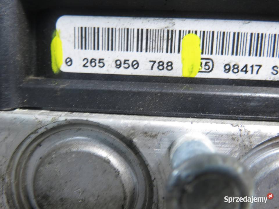 POMPA ABS RENAULT CLIO III 0265950788 0265234754 Układ hamulcowy