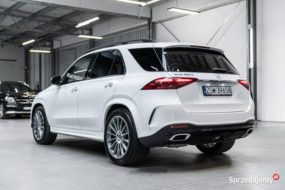 Mercedes GLE 450 AMG Premium Plus Gwarancja Hak biały Węgrzce