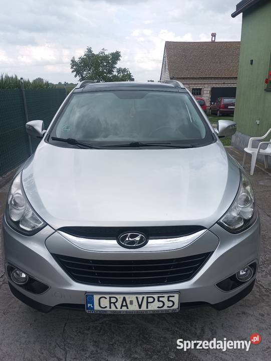 Hyundai ix35 srebrny Dobre sprzedam