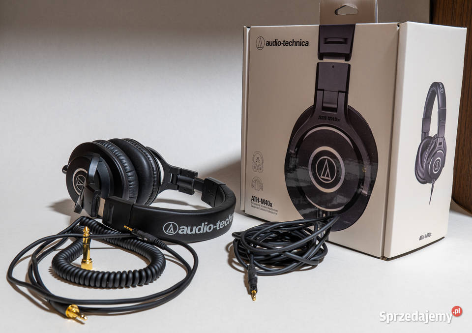 Słuchawki studyjne Audio Technica ATHM40x warmińsko-mazurskie Lidzbark