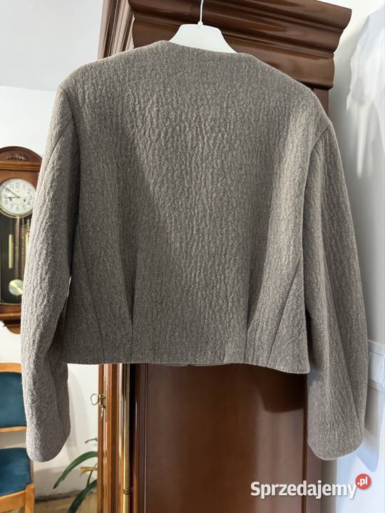 Modna kurtka żakiet XS w neutralnym beżowo śląskie Częstochowa