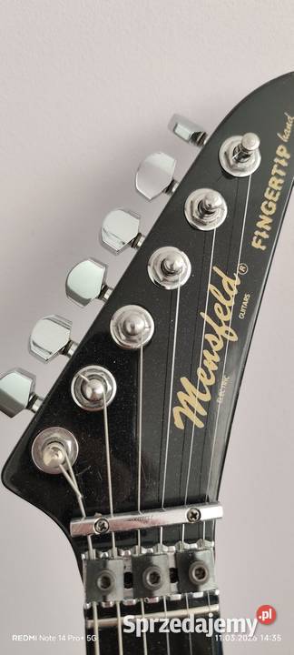 Gitara elektryczna Mensfeld Fingertip hand made Warszawa