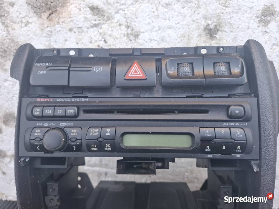 Ramka Środkowa Panel Radio Org Seat Leon