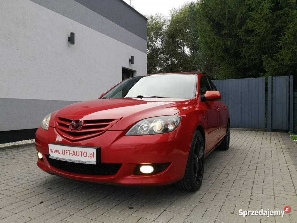 Mazda 3 16 DOHC 105 Klimatronk Isofix Halogeny nieuszkodzony Strzegom