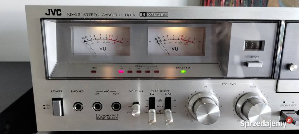 Magnetofon deck vintage JVC KD25 sprawny Warszawa