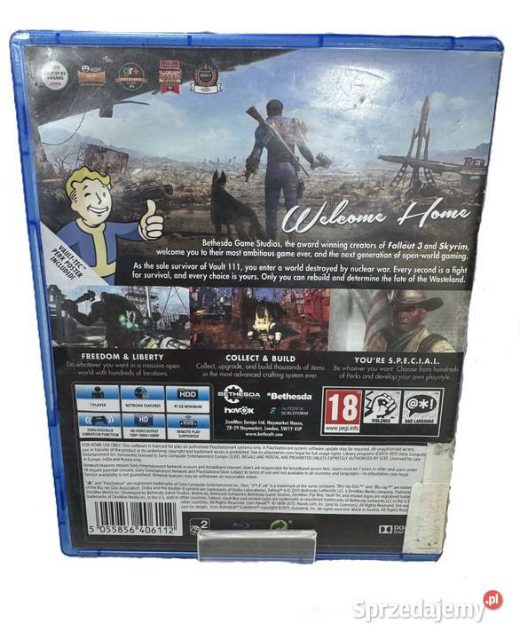 Gra Fallout 4 4 Kultura i Rozrywka Elbląg