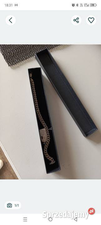 Branzoletka srebro Bolesławiec