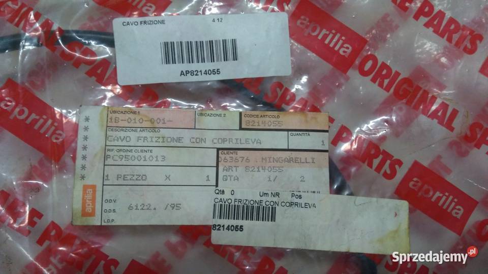 LINKA SPRZĘGŁA APRILIA RX 50 TUAREG RALLY Bielsk Podlaski