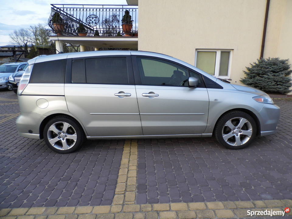 Mazda 5 23 benzyna 2007r Stan Igła poduszka powietrzna podlaskie Wysokie Mazowieckie