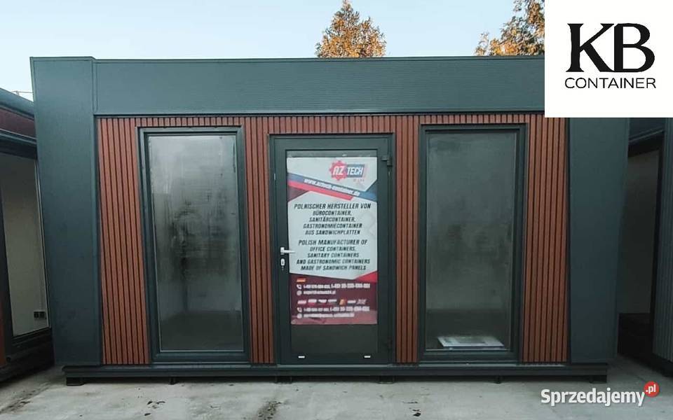 Kontener biurowy Kontener mieszkalny Pawilon 60 Kędzierzyn-Koźle