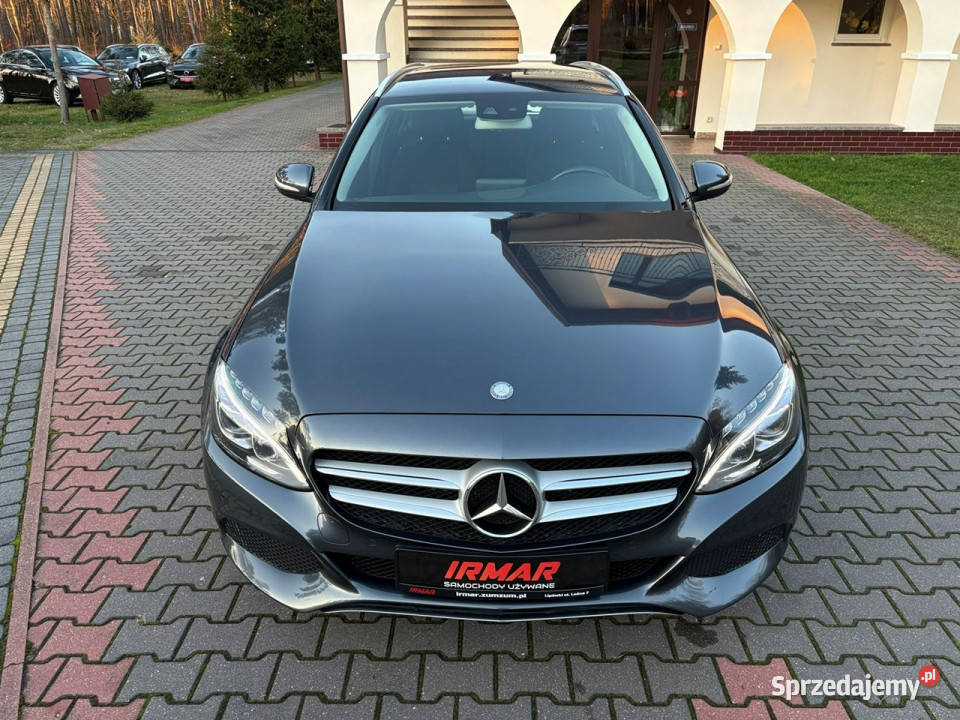 Mercedes C 180 Full LED ILS Czujniki parkowania światła do jazdy dziennej Lipówki