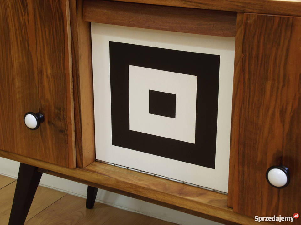 Konsola komoda szafka RTV z barkiem VINTAGE loft Warszawa sprzedam