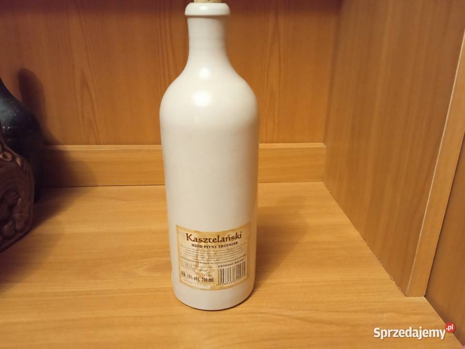 Ciekawa butelka ceramiczna sygnowana Mirostowice sprzedam