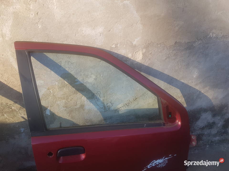 Suzuki Ignis FH 0003 drzwi przód bordowy Z5K 5 Legnica sprzedam