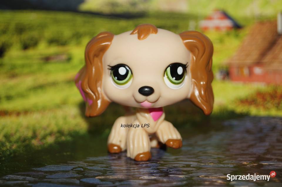 LPS Littlest Pet Shop spaniel 1963 oryginalny Figurki Rybnik