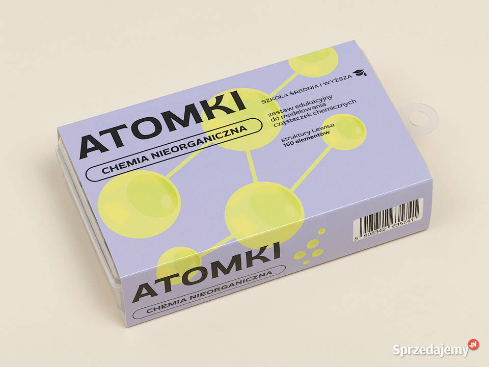 Modele atomów CHEMIA NIEORGANICZNA szkoła Artykuły szkolne Warszawa