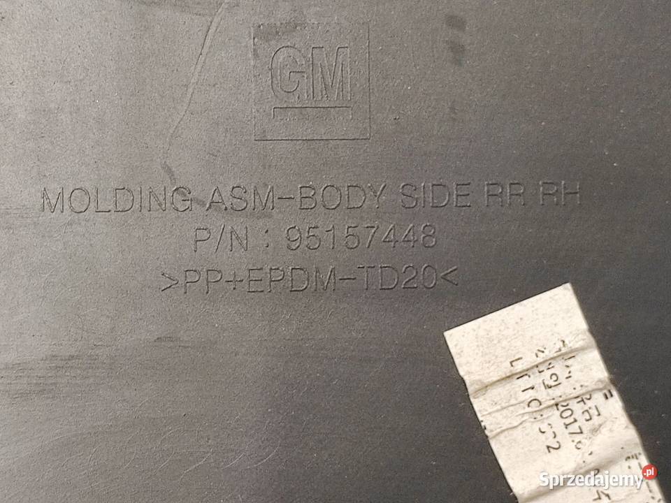 MOKKA 16 18r listwa drzwi prawy tył 95157448 Kielce