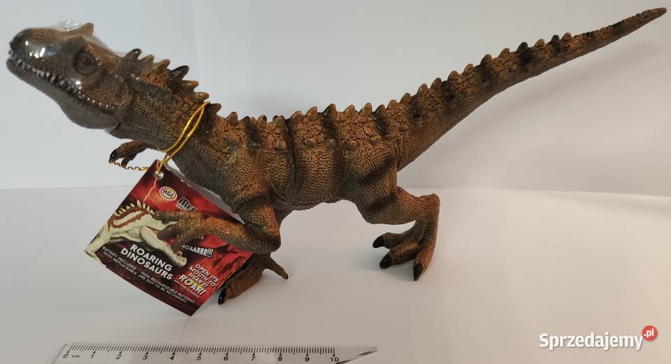 Dinozaur Ryczy Figurka Saurophaganax z Dźwiękiem Mogilany