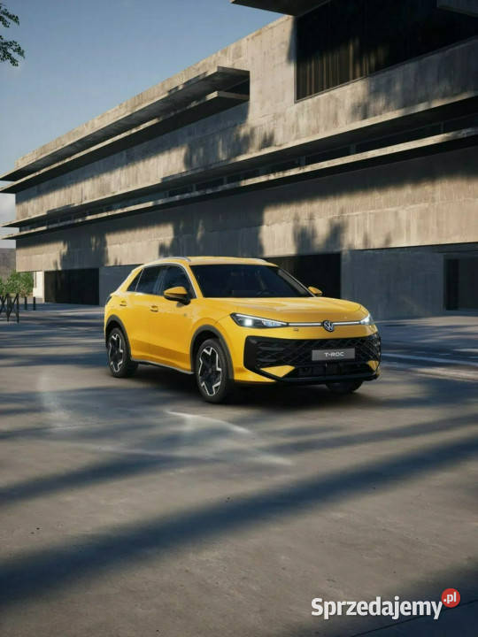 Volkswagen TRoc Wersja RLine 15 eTSI 150 DSG bluetooth Łódź