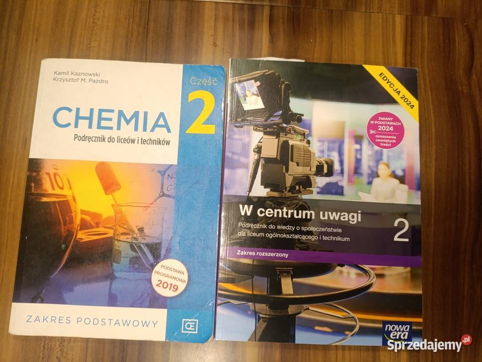 PodręczNik CHEMIA część 2 Pazdro i inne Warszawa sprzedam