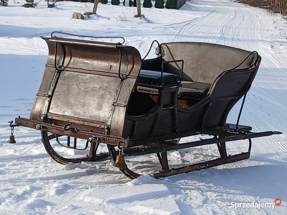 sanie konne lekkie ze struną Sawin