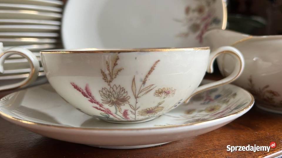 Dzbanek Royal Ivory Bohemia Łączka na porcelanie Porcelana i szkło Gdańsk