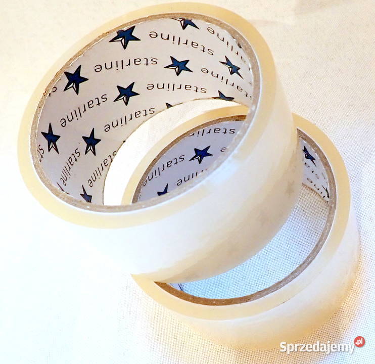 Taśma klejąca pakowa bezbarwna 40m Mocny Siewierz sprzedam