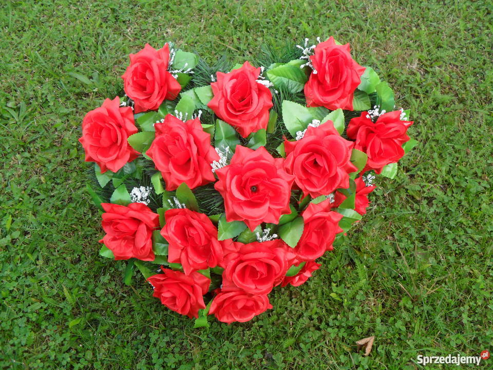 Stroiki sztuczne wiązanki kompozycje na grób Nowy Sącz