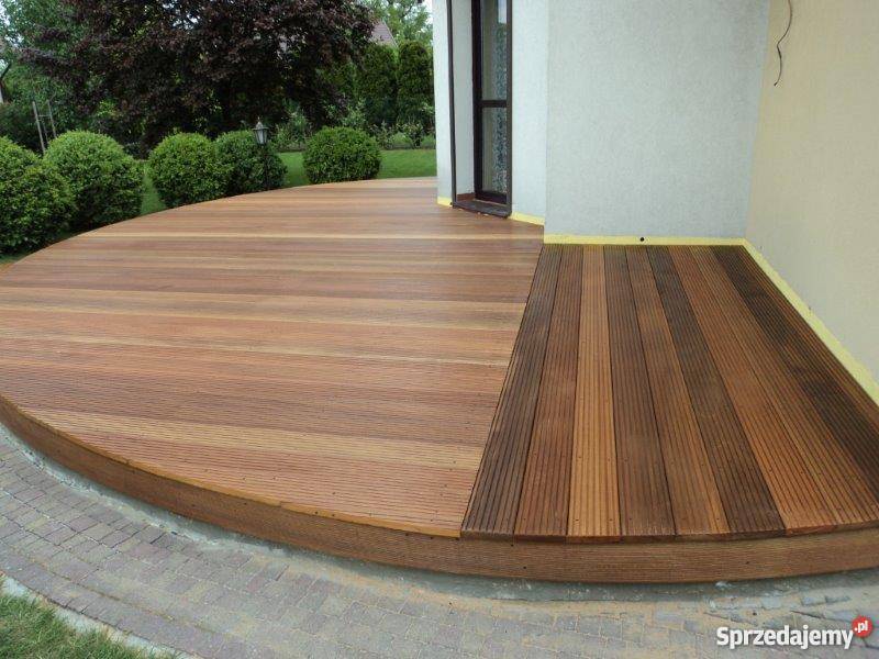 Montaż tarasów drewnianych cała Polska drewno