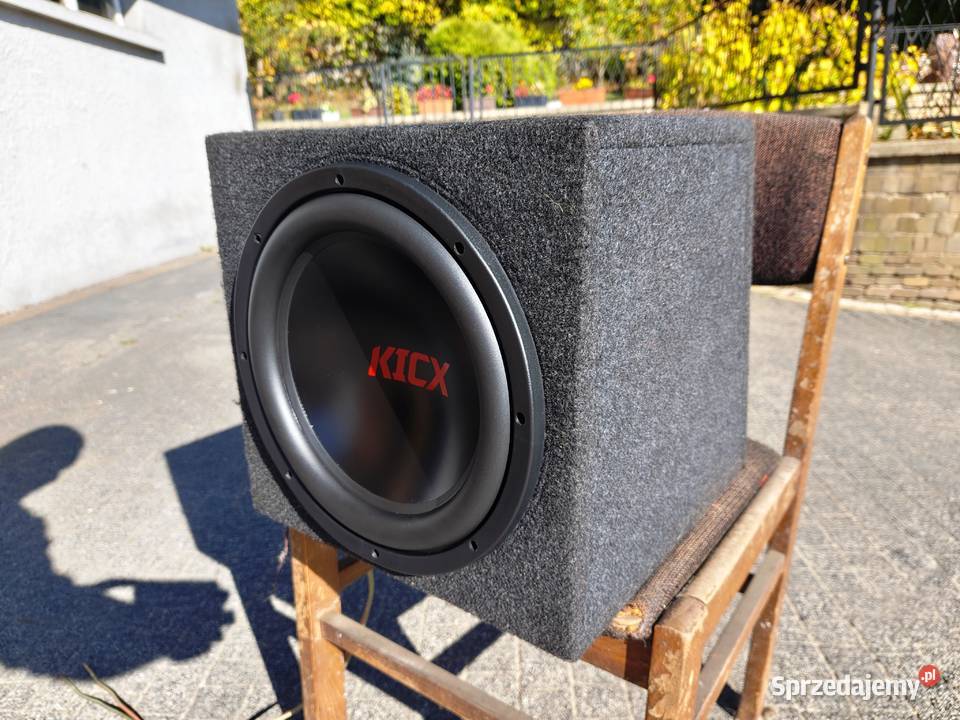 Skrzynia basowa bassowa subwoofer tuba Kicx Niegowonice